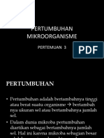 P-3 Pertumbuhan Mikroorganisme