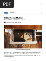 Hidden Gems of Python