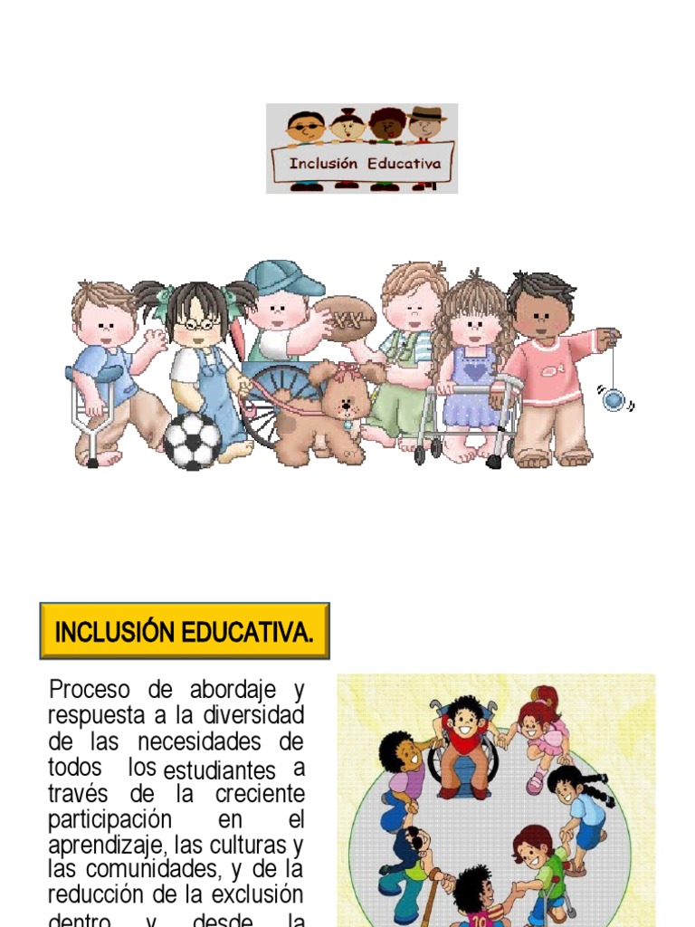 Estrategias para Inclusión Educativa | PDF | Discapacidad intelectual ...