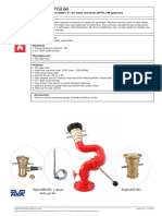 Monitor, Style 649: Compact Monitor DN80 / 3", For Water and Foam (AFFF), FM Approved