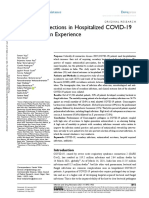 Secondary Infections in Hospitalized COVID-19 Patients: Indian Experience