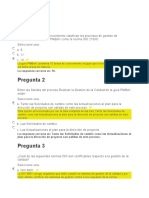 Gestión de proyectos: preguntas sobre áreas de conocimiento, procesos de calidad y roles