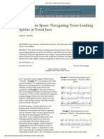 Guide-Tone Space - Navigating Voice-Leading Syntax in Tonal Jazz