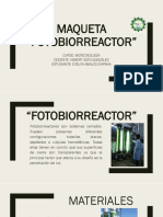 Maqueta Fotobiorreactor-Abalos