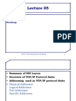 OSI Layers and TCP/IP Addressing