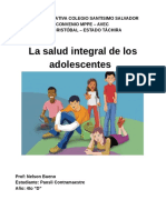 Salud Integral Del Adolescente