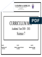 Curriculum Map: Academic Year 2020 - 2021