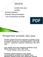 Aspek Produksi Baru