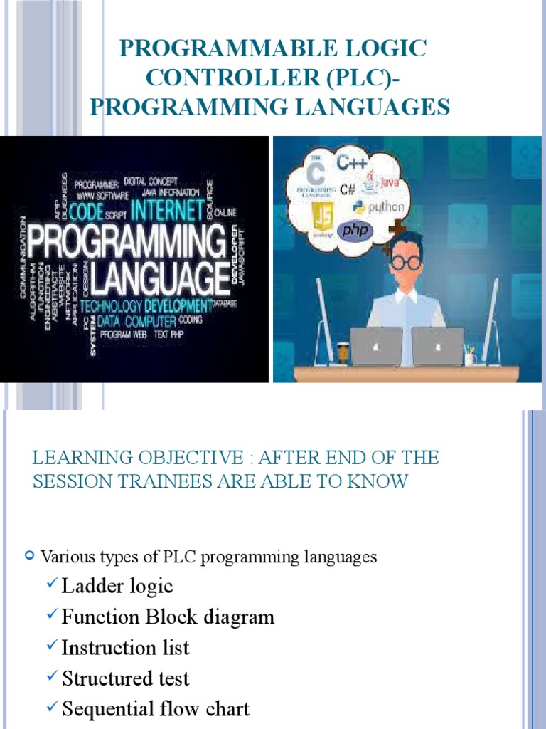 Programmable Logic Controller (PLC) - Programming Languages | PDF ...