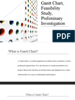 Gantt Chart Feasibility Study