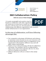 360 Collaboration Policy