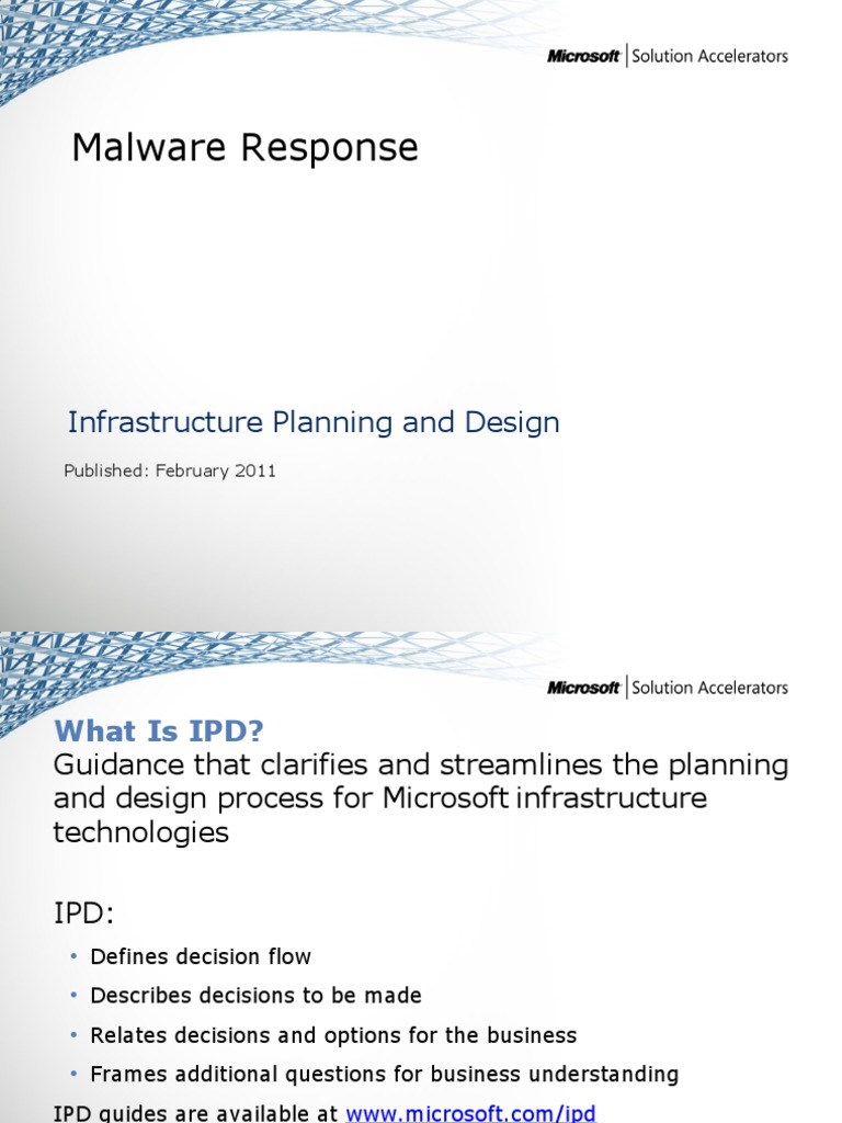 IPD - Malware Response | PDF | Malware | Computer Virus