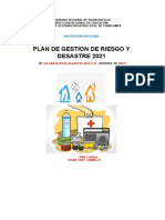 Plan de GRD de I.E N 764