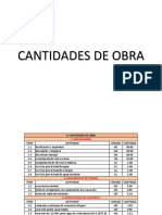 TRABAJO FINAL SEMESTRE Ejemplo Cantidades de Obra Por Diferentes Metodos