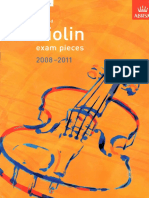 ABRSM - Violin Exam Pieces - Grade 1 - 2008-11 - Violin Part