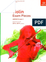 ABRSM - Violin Exam Pieces - Grade 3