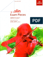 ABRSM - Violin Exam Pieces - Grade 7