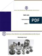 PMR 3203 - A06 - Metalurgia do pó - 2019-RLS