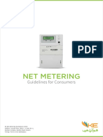 Net Metering: Guidelines For Consumers