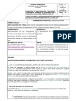 Taller #4 - 2P - Navegadores - Motores de Busqueda - Normas de Seguridad en La Red - Tecnología Septimo