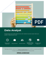 Data Analyst: Analyze Data and Model Phenomena With Realistic Business Cases. Start Your Career in Data Science Now!