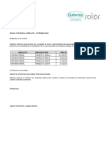 Carta Codificación Antibacterial Quifarma