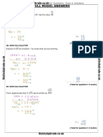 Full Model Answers