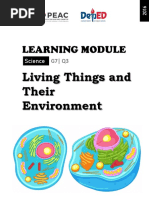 Learning Module: Living Things and Their Environment