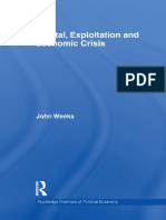 Weeks - Capital, Exploitation and Economic Crisis (2011, Routledge)