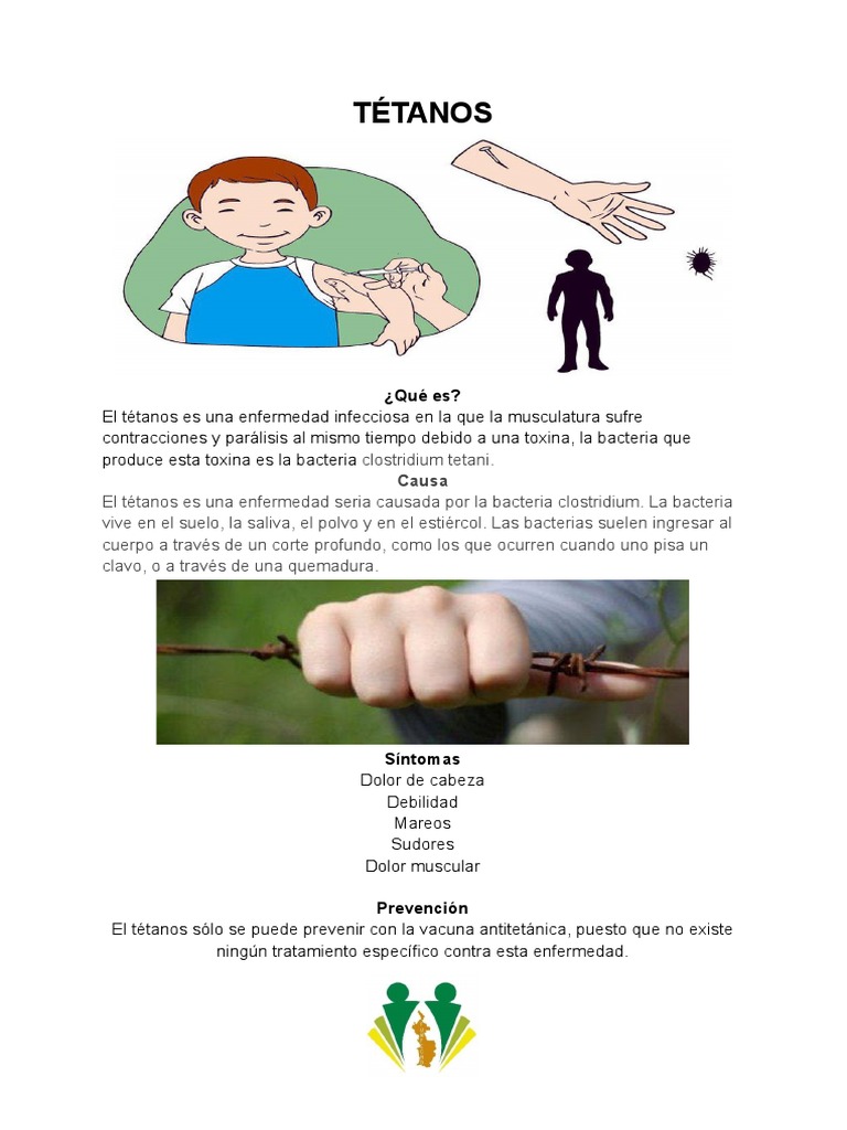 Tétanos | PDF, image size:768x1024