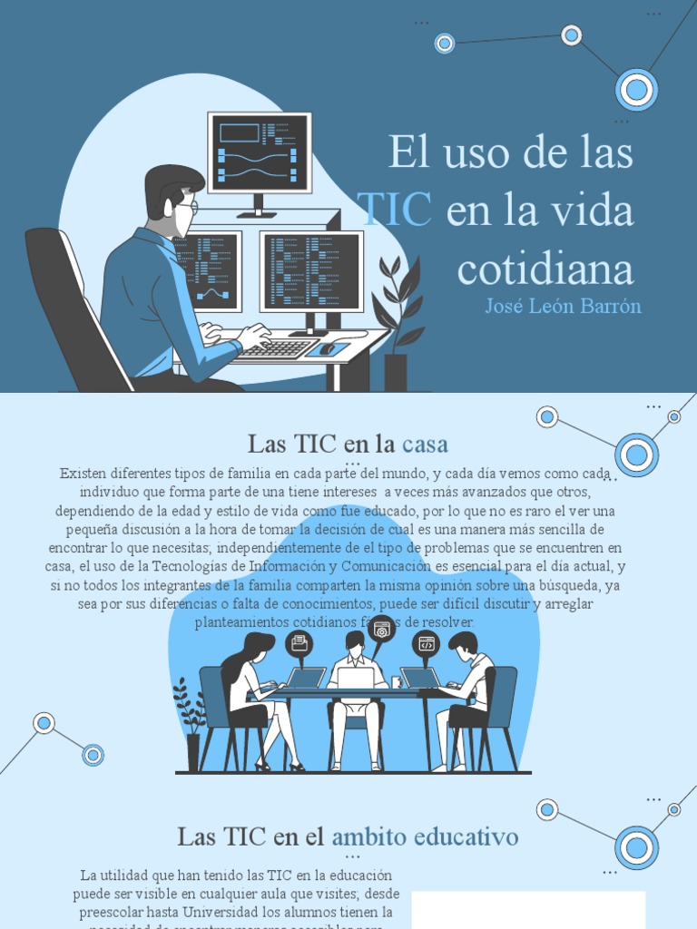 El Uso de Las TIC en La Vida Cotidiana | Descargar gratis PDF ...