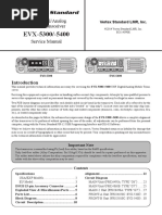 UHF Digital/Analog Mobile Transceiver Service Manual: Vertex Standard LMR, Inc