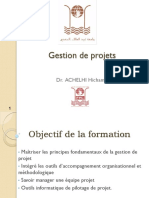 Formation Gestion de Projet ACHELHI