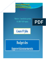 S6 cours n°3 Gestion des approvisionnements (suite)