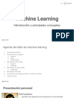 Machine learning introduccion, concepto y aplicacion Semana I