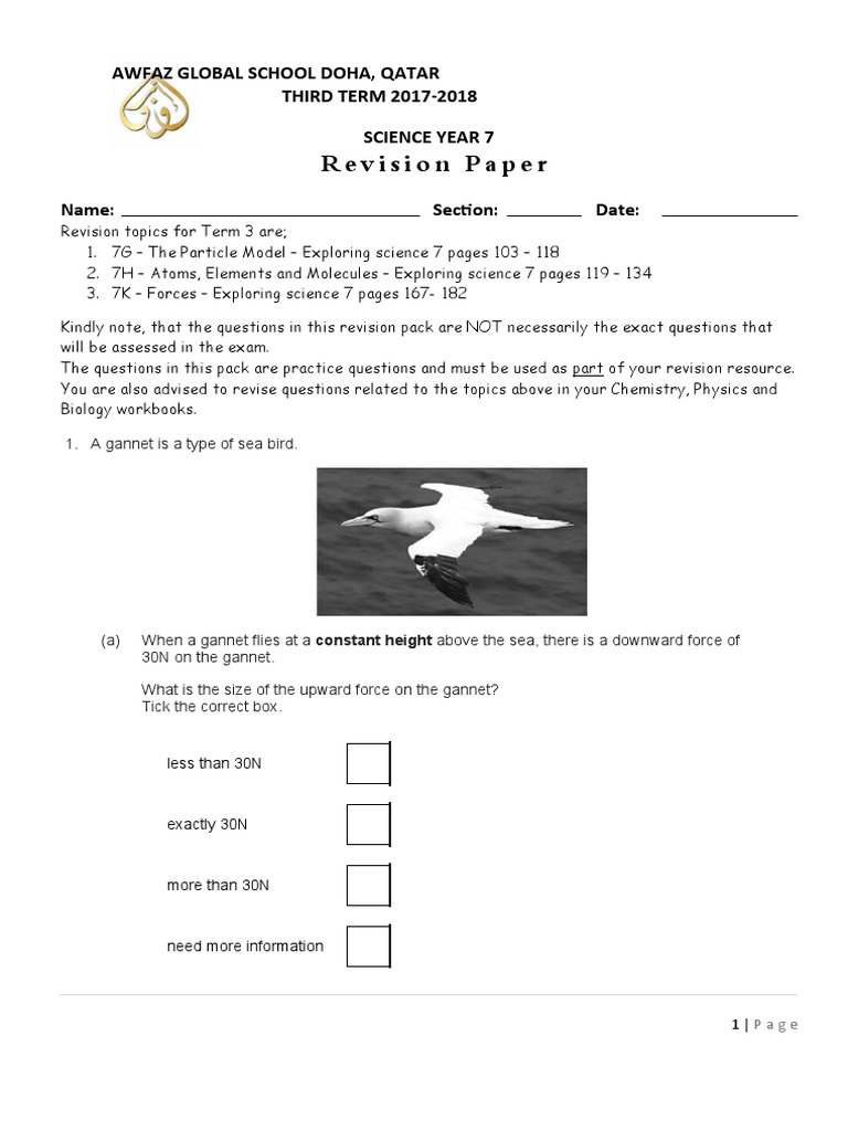year-7-science-revision-paper-pdf-gases-solid