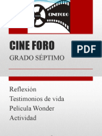 Cine Foro Grado Septimo