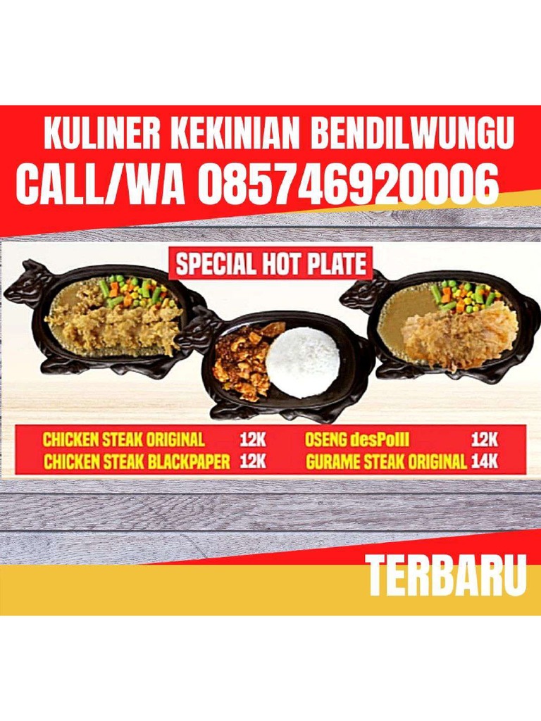 Spesial Call 0857 4692 0006 Menu Chicken Steak Terbaru
