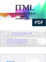 HTML Chapter 1