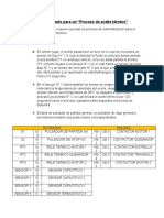 Proceso de Aceite Termico