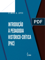 INTRODUÇÃO A PEDAGOGIA HISTORICO CRITICA