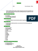 Content: Autocad 2D Basic Course Course Duration: 10 Day