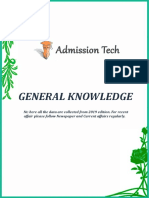 AdmissionTech General Knowledge 19