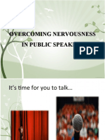 Overcoming Nervousness in Public Speaking