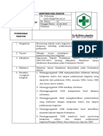 Sop Bukti Dan Pelaksanaan Monitoring