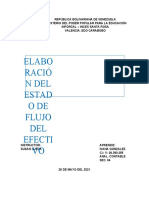 Actividad 1 y 2 Del Estado de Flujo Del Efectivo