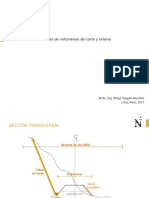 Diseno Geometrico Calculo de Volumenes de Corte y Relleno PDF