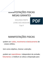 Manifestações Fisicas