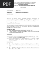 SEMB ZG 513 Embedded System Design