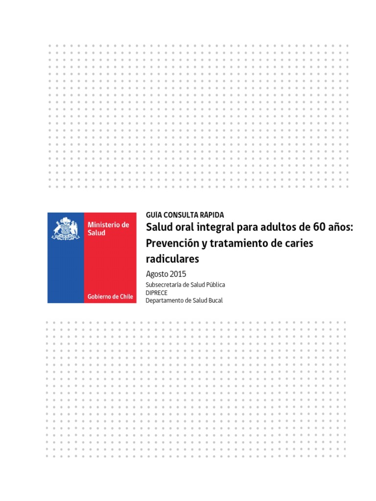 Salud Oral Integral para Adultos Mayores | PDF | Odontología | Cuidado ...